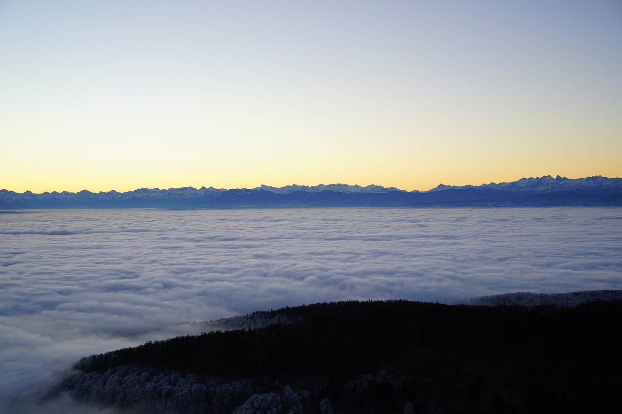 Image - morgenstimmung alpenblick mountains