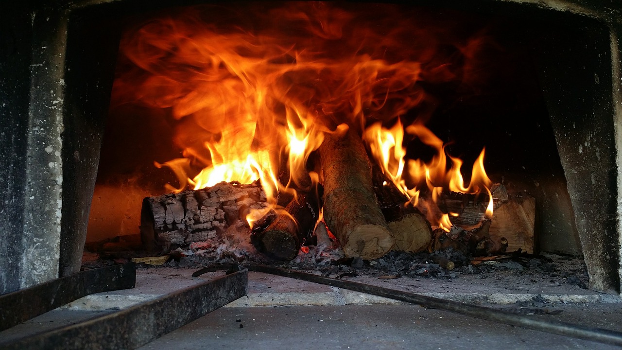 Image - wood fired oven fire cook heat