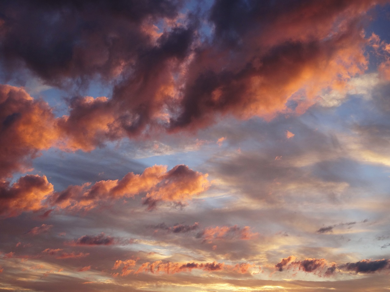 Image - sky evening sky clouds wolkenspiel