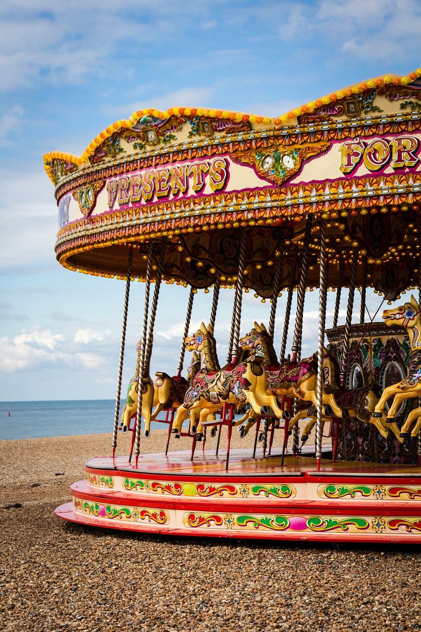 Image - carousel horse fun amusement ride
