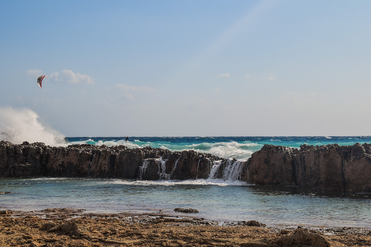 Image - wave crashing rocky coast water