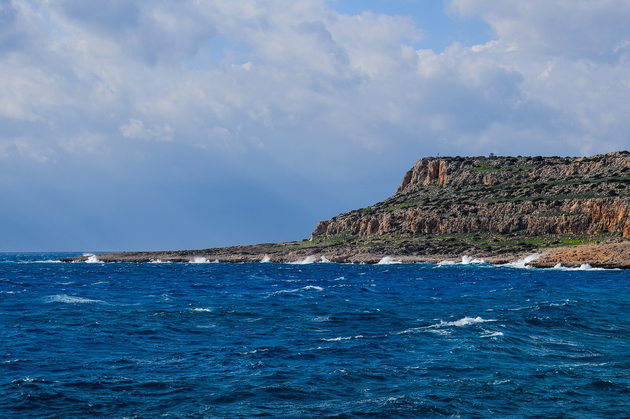 Image - cyprus cavo greko cape rock sea