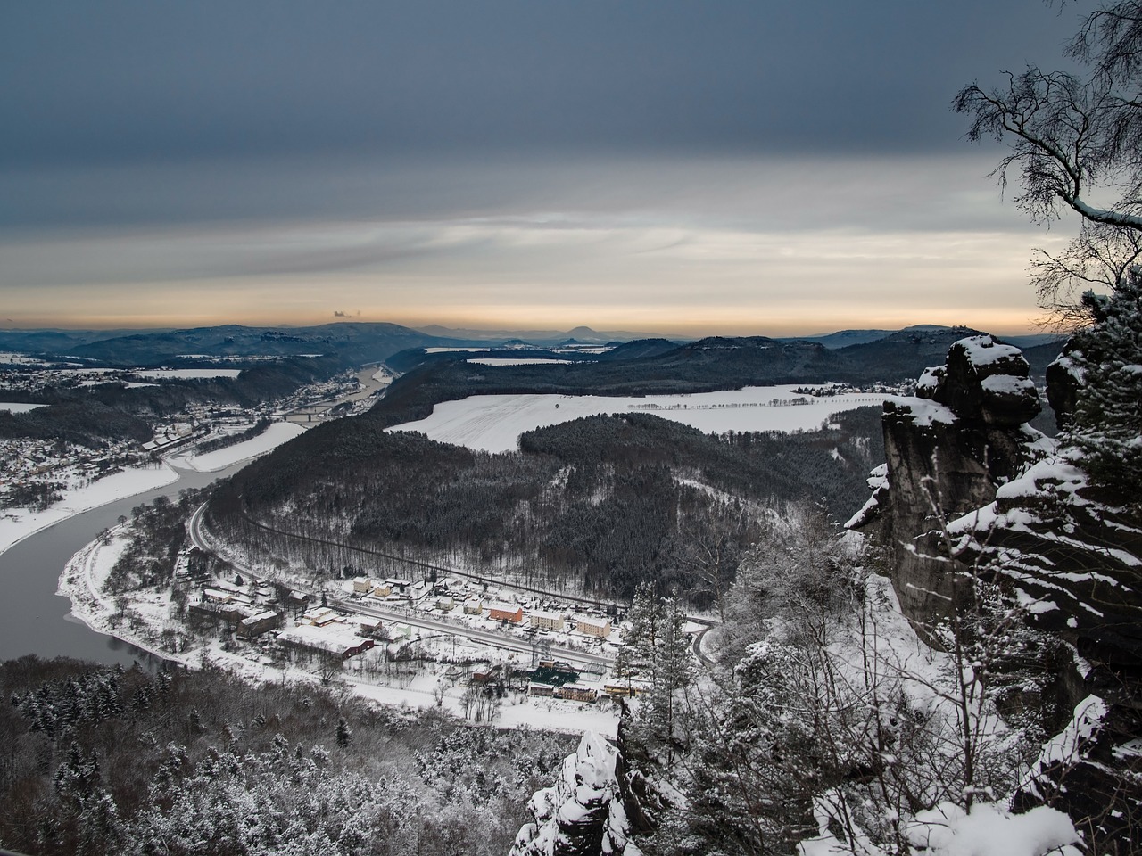 Image - lielienstein winter snow mountains