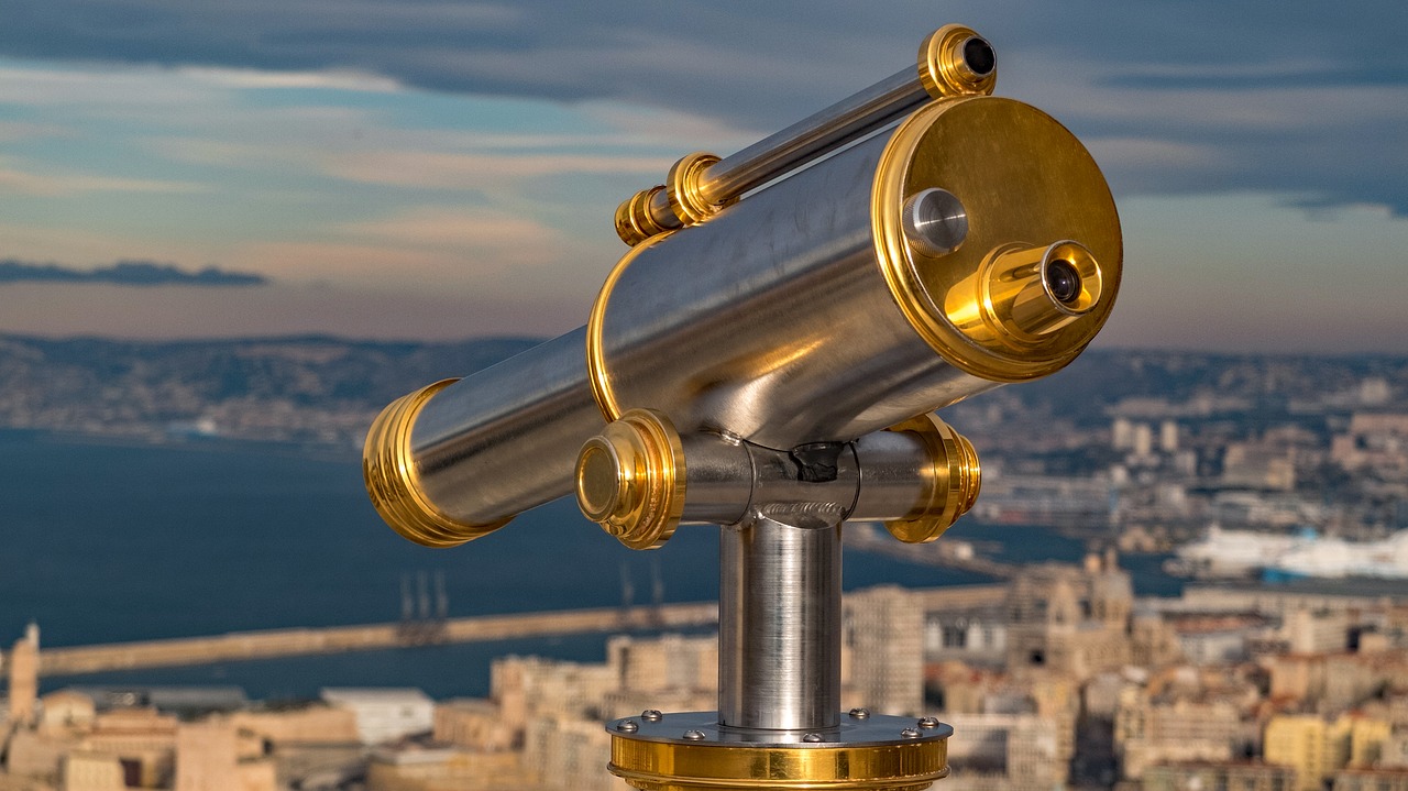 Image - telescope field glass optical focus