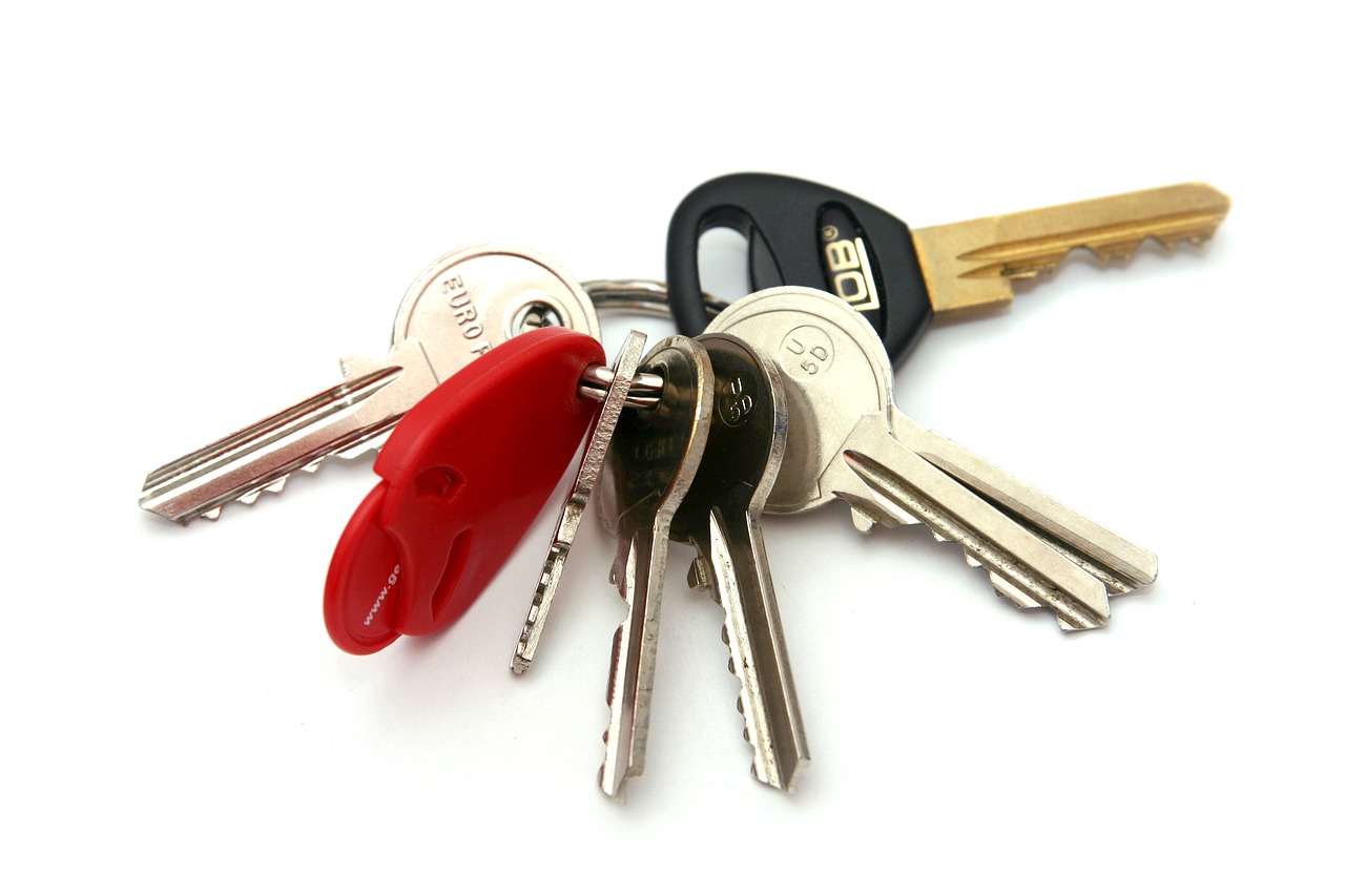 Image - keys keychain keys on a ring castle