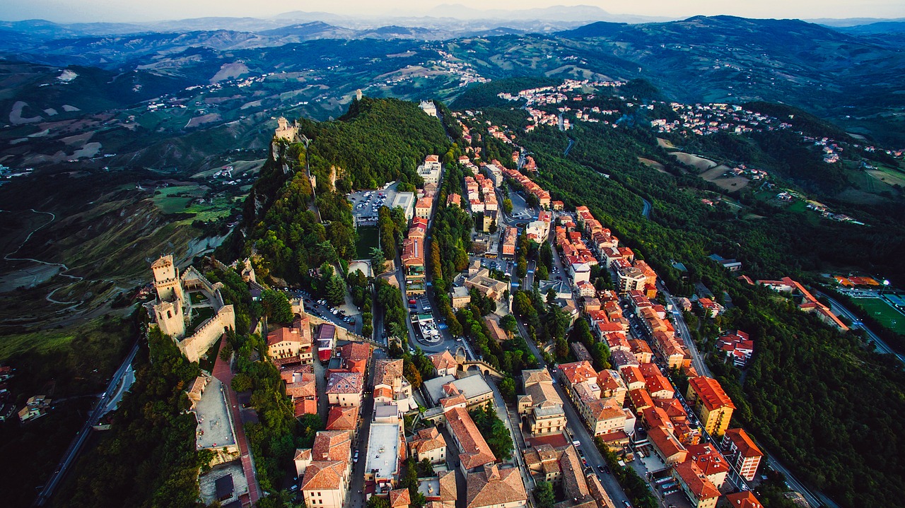 Image - san marino city urban buildings