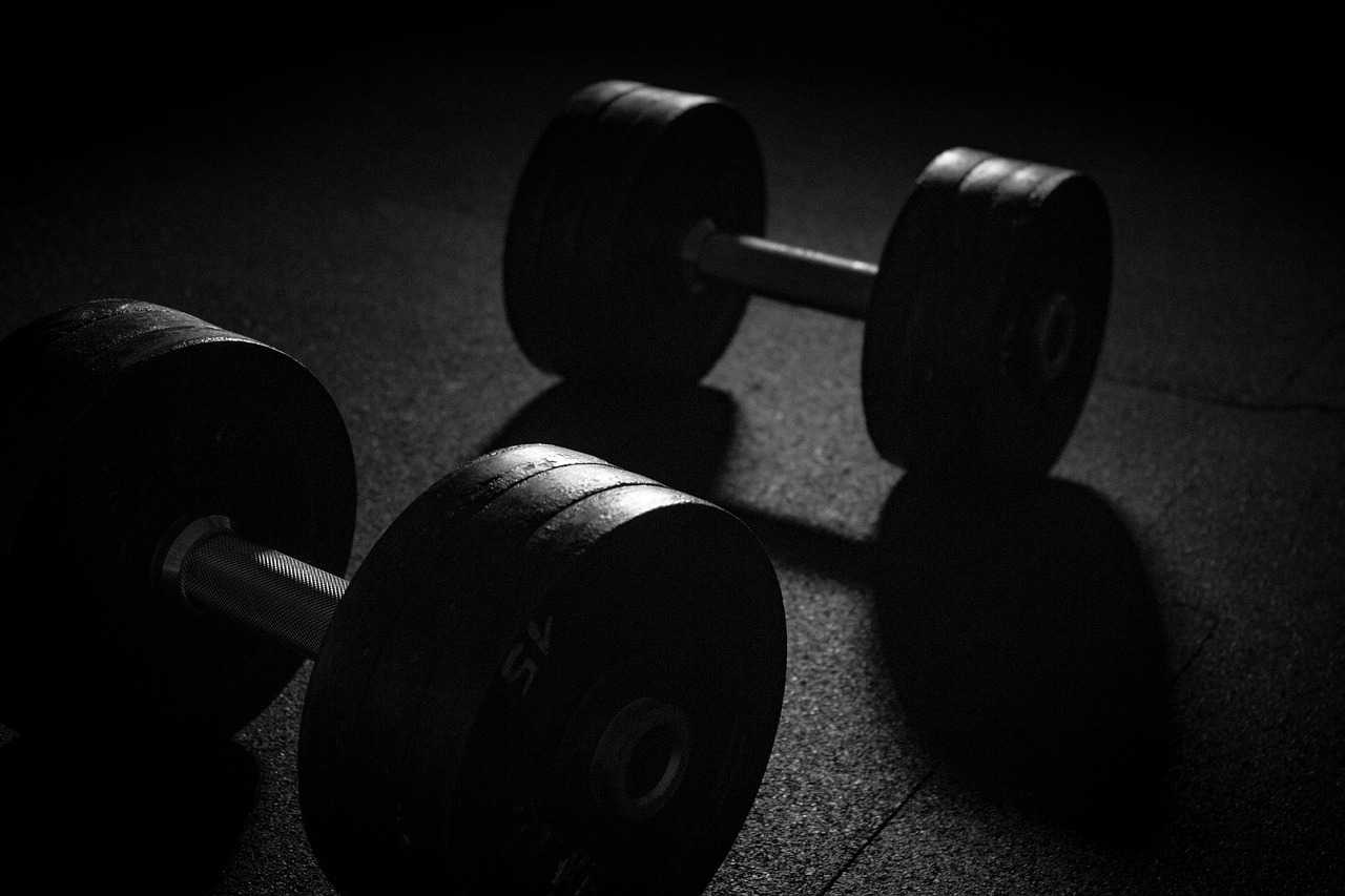 Image - dumbbell sport weights