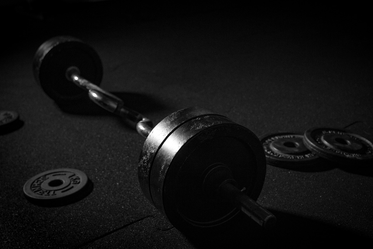 Image - dumbbell sport weights