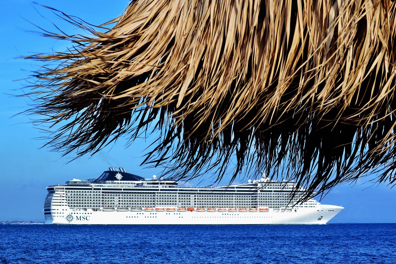 Image - beautiful landscape cruise boat