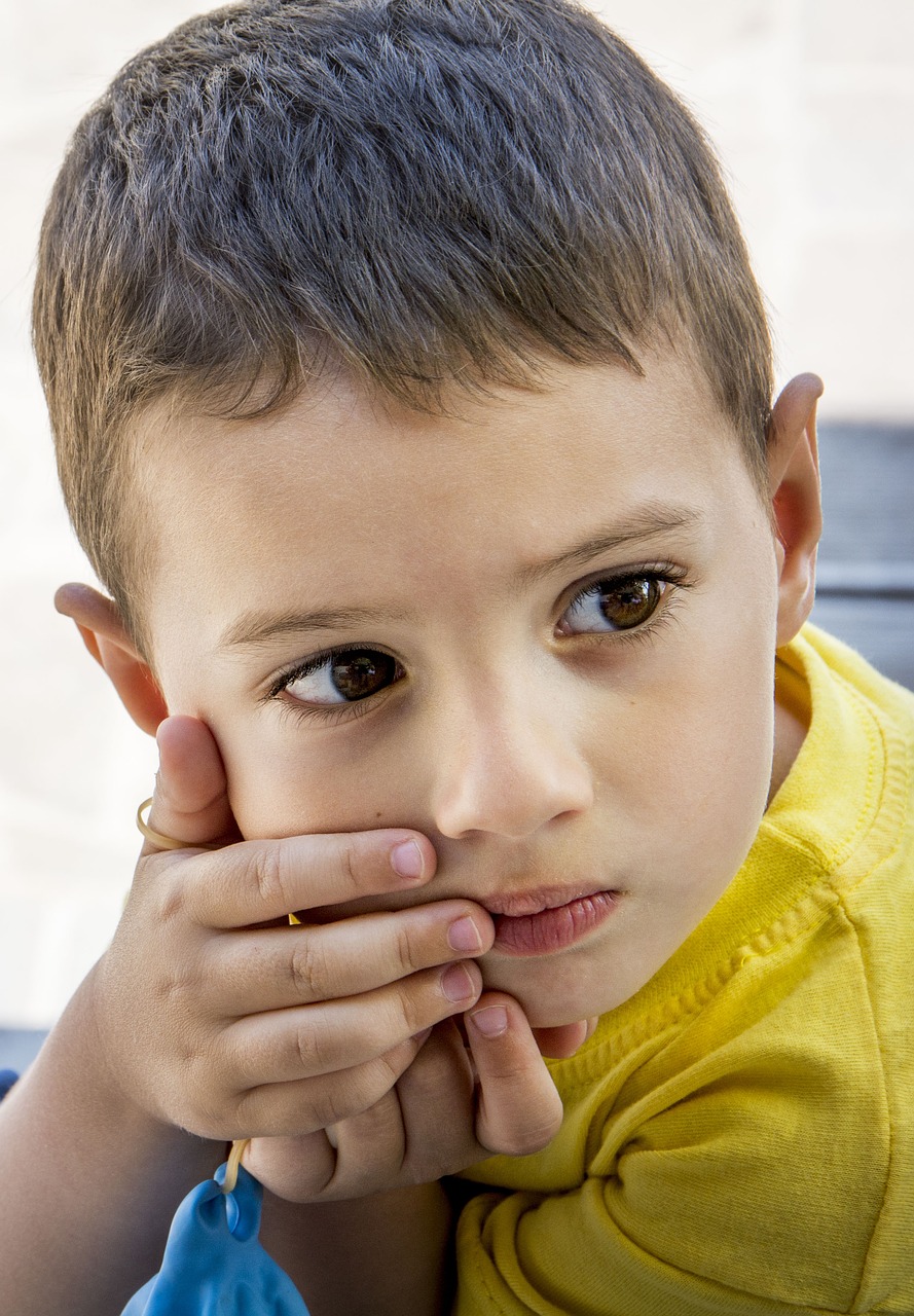 Image - kid boy eyes child portrait