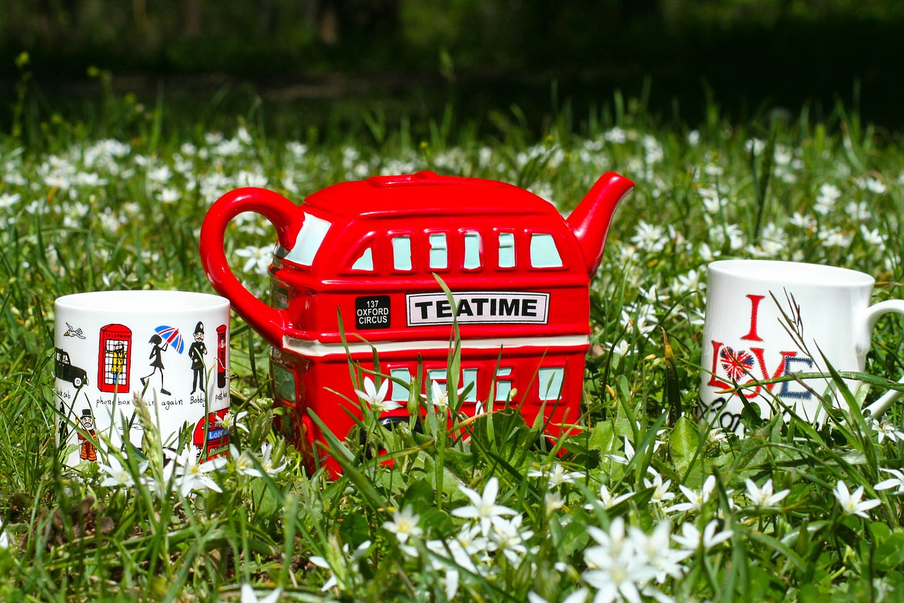 Image - tea time outdoor cup kettle