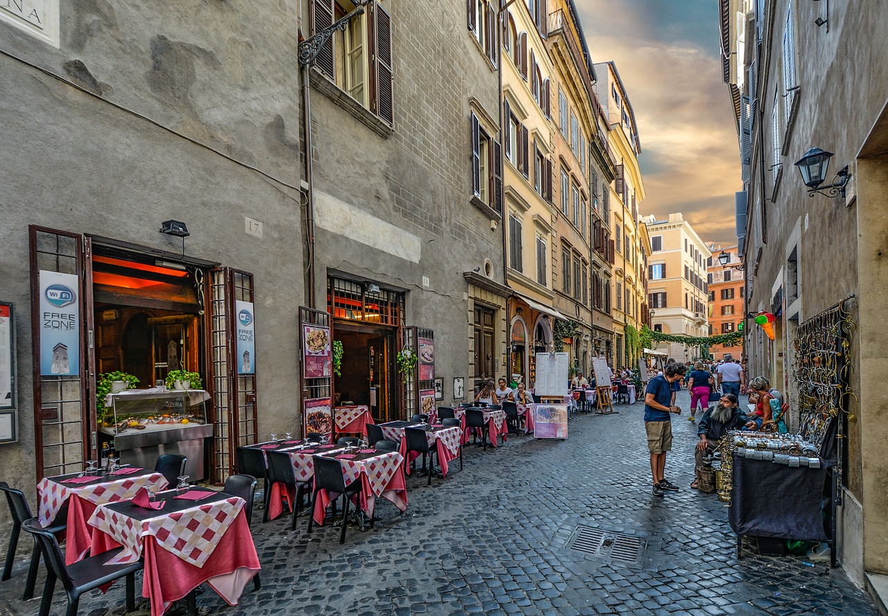Image - rome roma italy cafe italian
