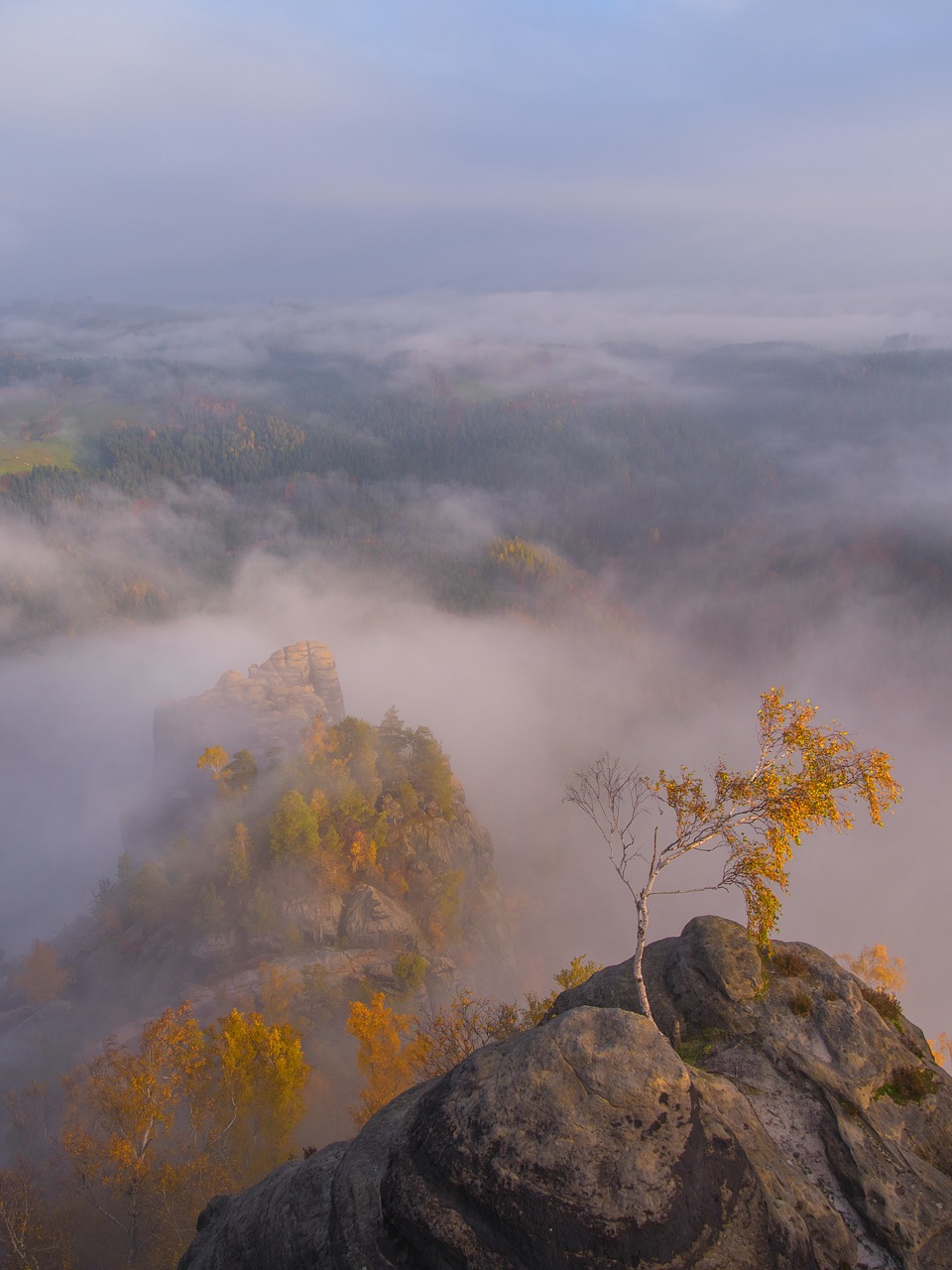 Image - mountains wintry autumn landscape