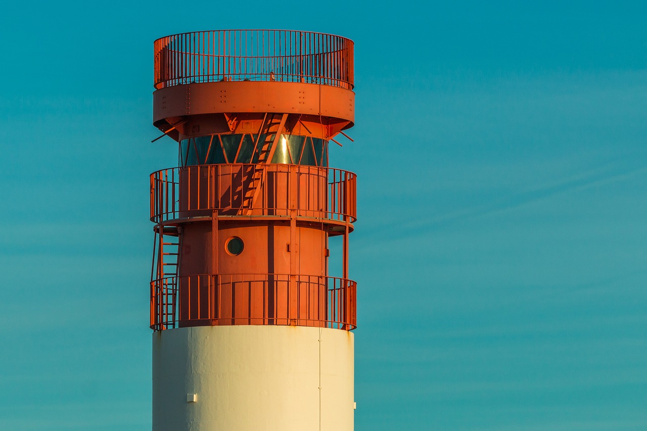 Image - lighthouse helgoland dune beach