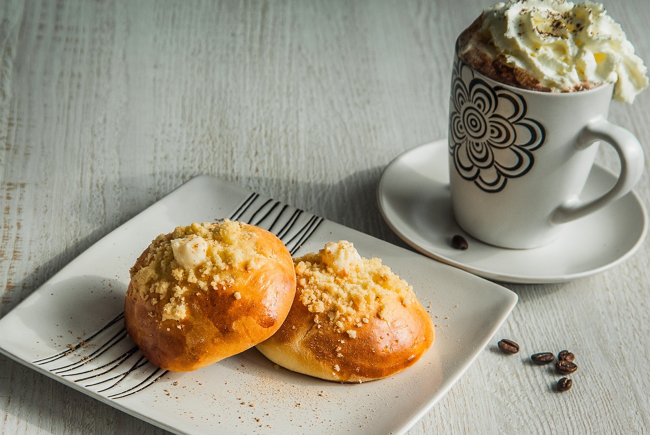 Image - breakfast bun coffee mug
