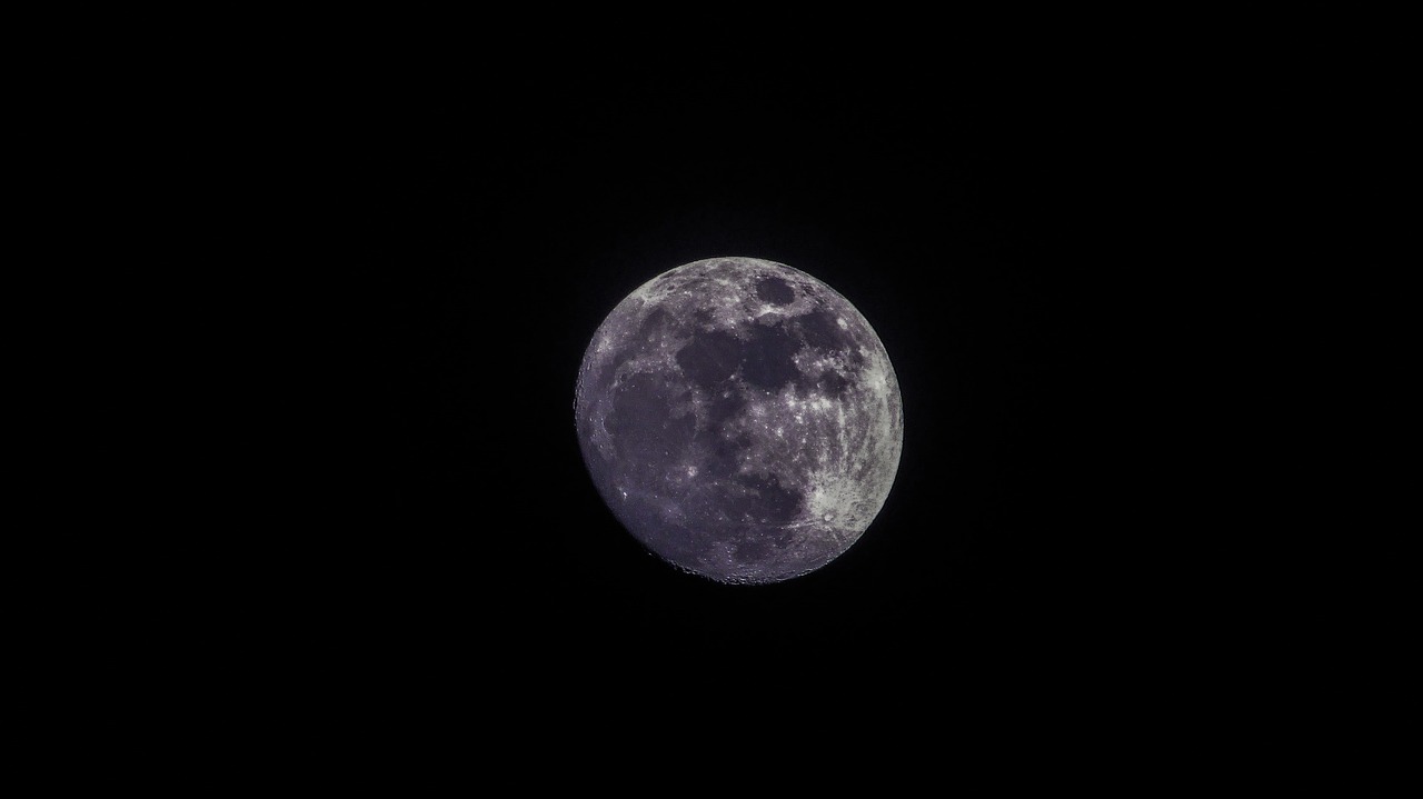 Image - moon bright sky night astronomy