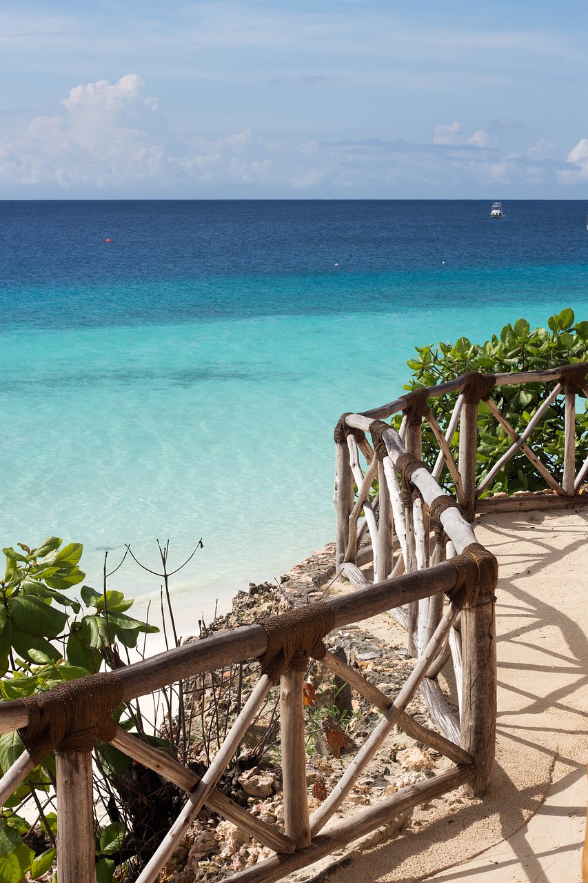 Image - background beach blue caribbean