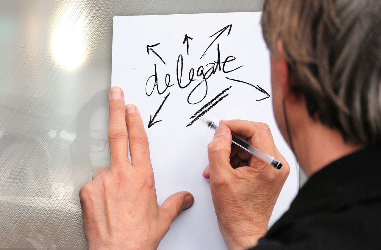 Image - delegate man businessman hand