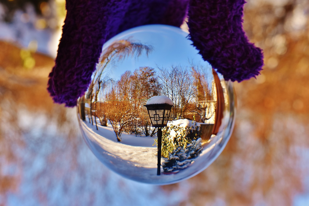 Image - glass ball transparent lantern