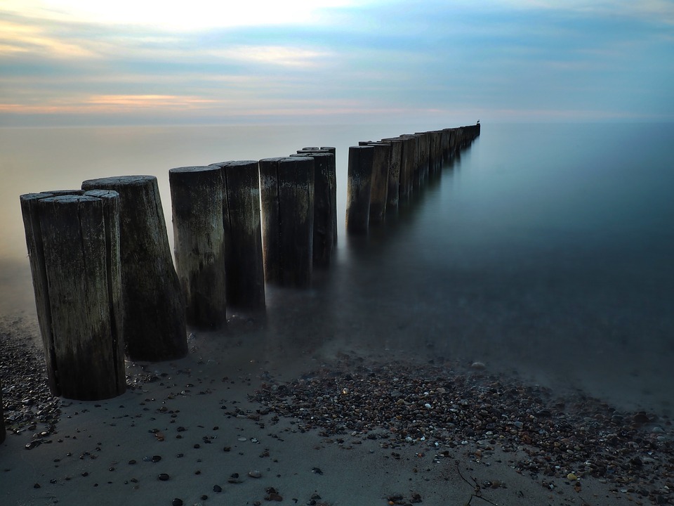 Image - beach sea wood sand beach shore