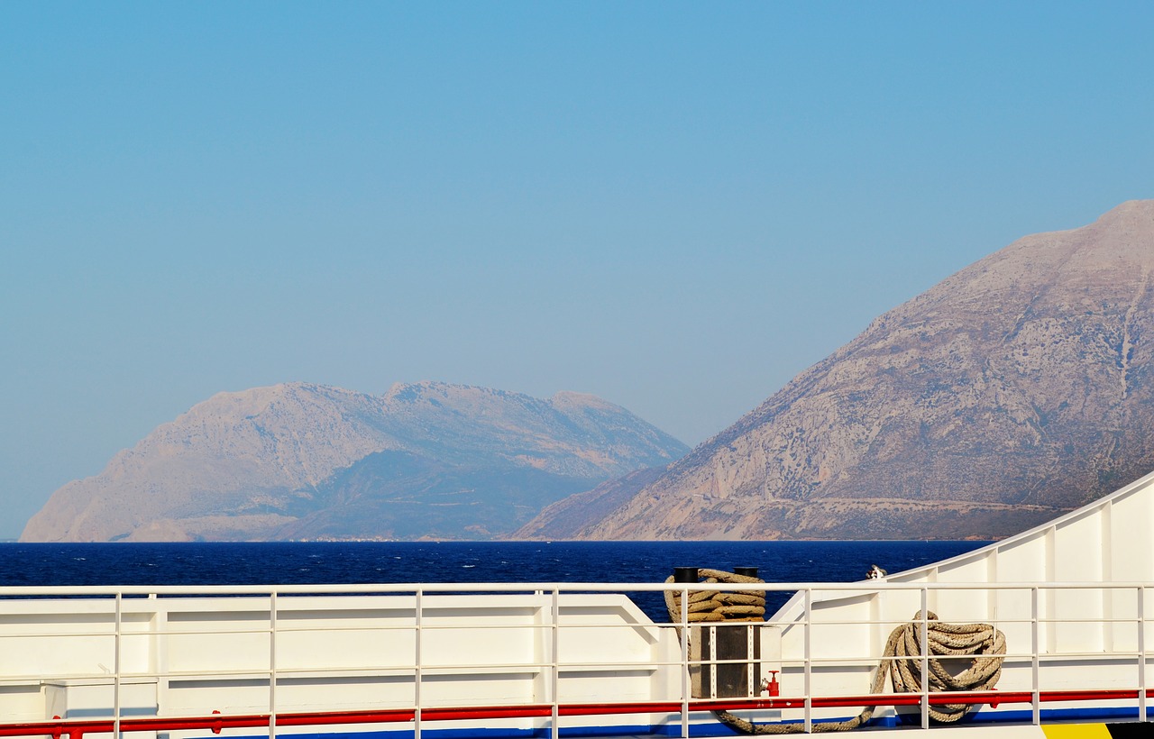 Image - from the boat seascape blue greece