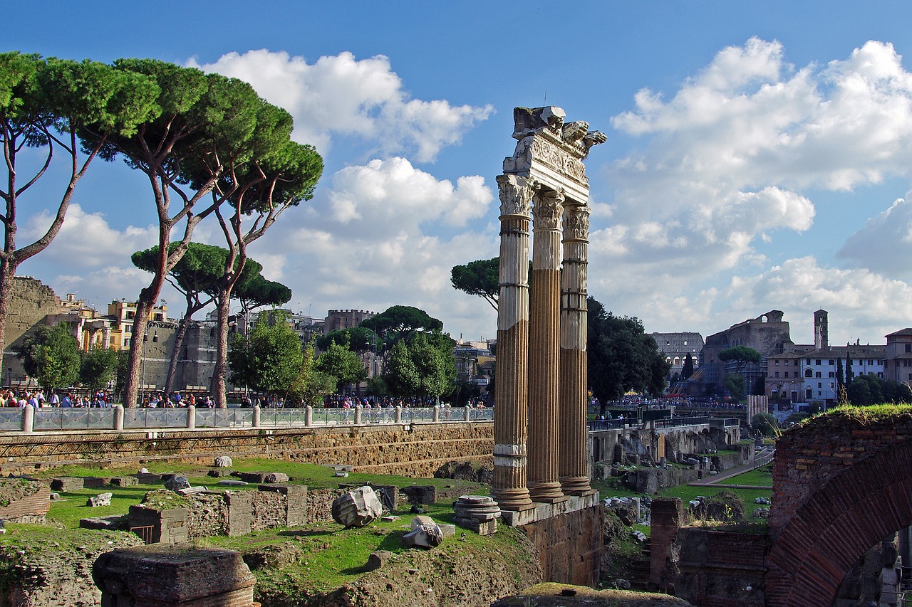 Image - rome fori imperiali italy