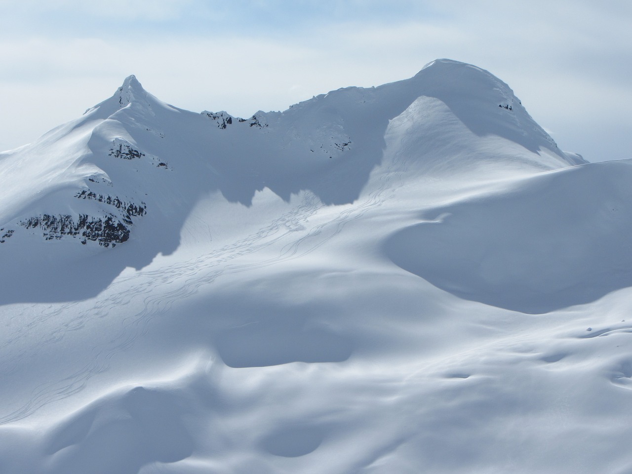 Image - glacier canada mountains winter