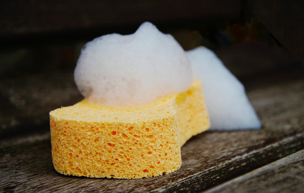 Image - sponge foam clean frühjahrsputz