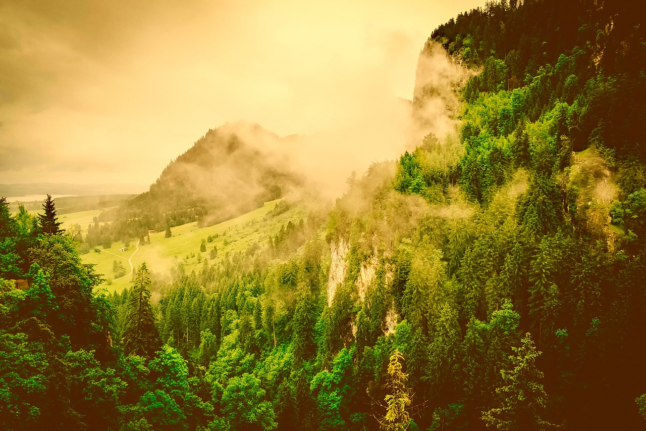 Image - germany bavaria sunrise morning