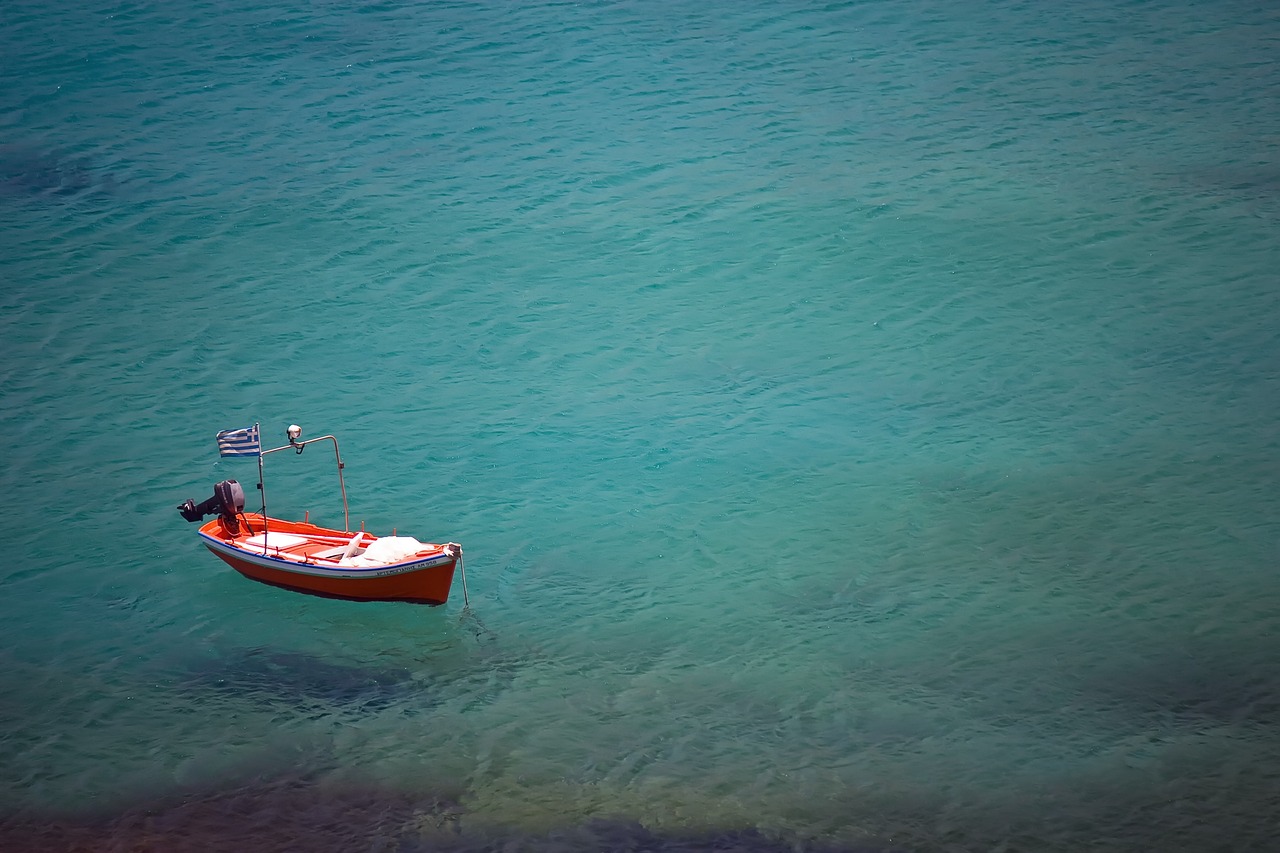 Image - boat motorboat bay harbor lake