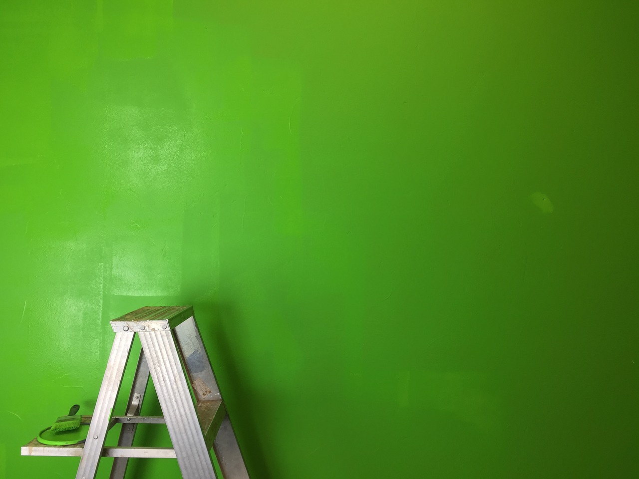 Image - ladder green greenscreen paint