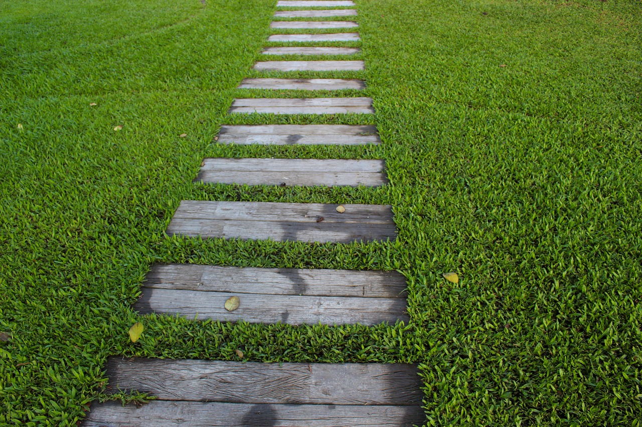 Image - garden path steps garden path