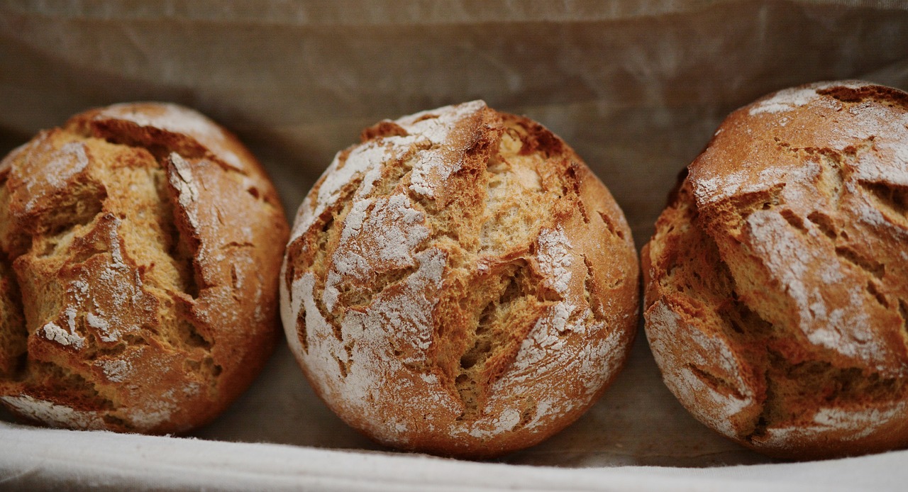 Image - bread roll rye crispy crust bake