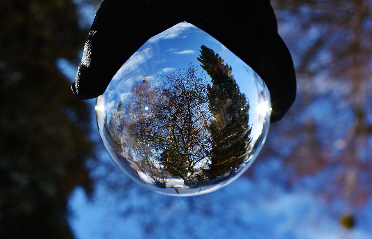 Image - glass ball trees transparent