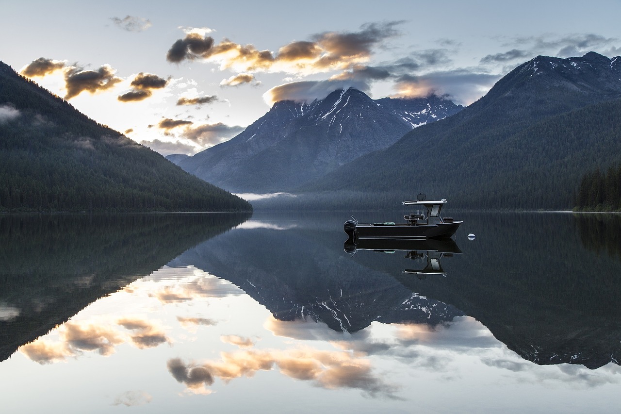 Image - sunrise landscape scenic water