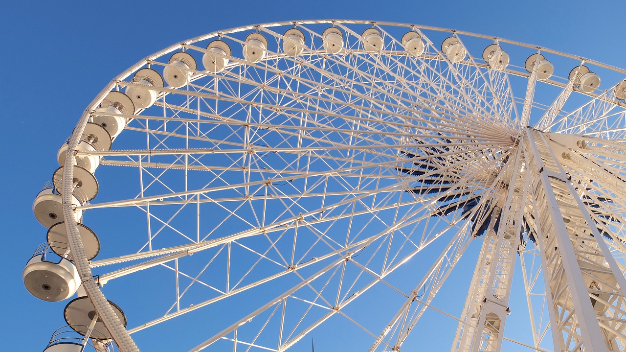 Image - big wheel carrousel fairground