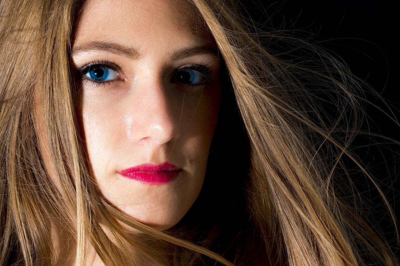Image - portrait blue eye facial eye eyes