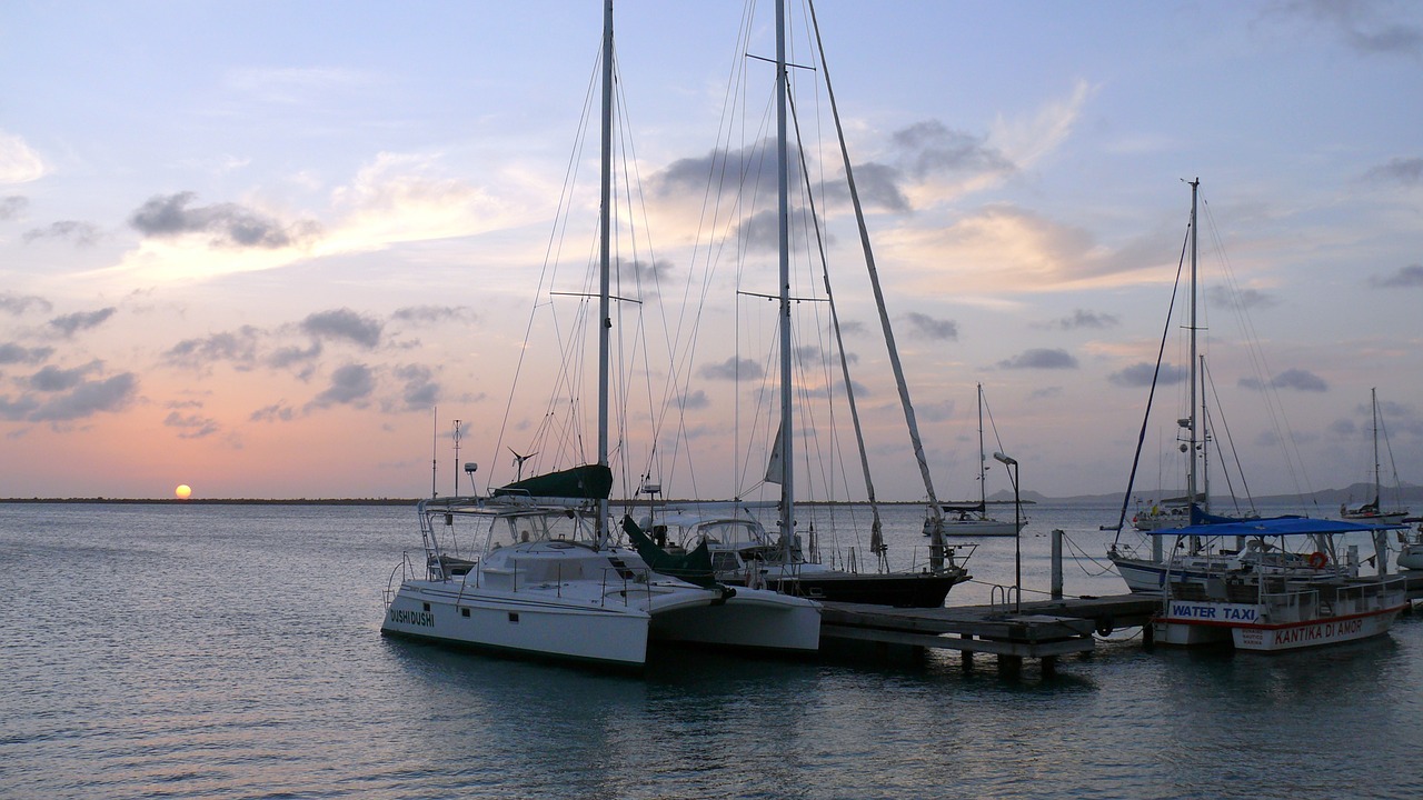 Image - sea sunset bonaire