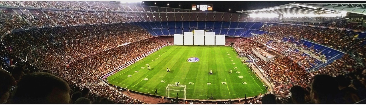 Image - barcelona stadium camp nou spain