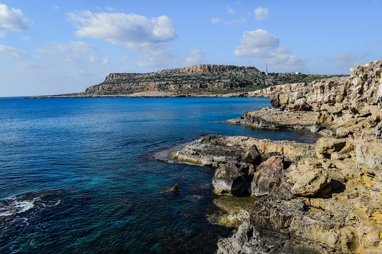 Image - cyprus cavo greko cape rock sea