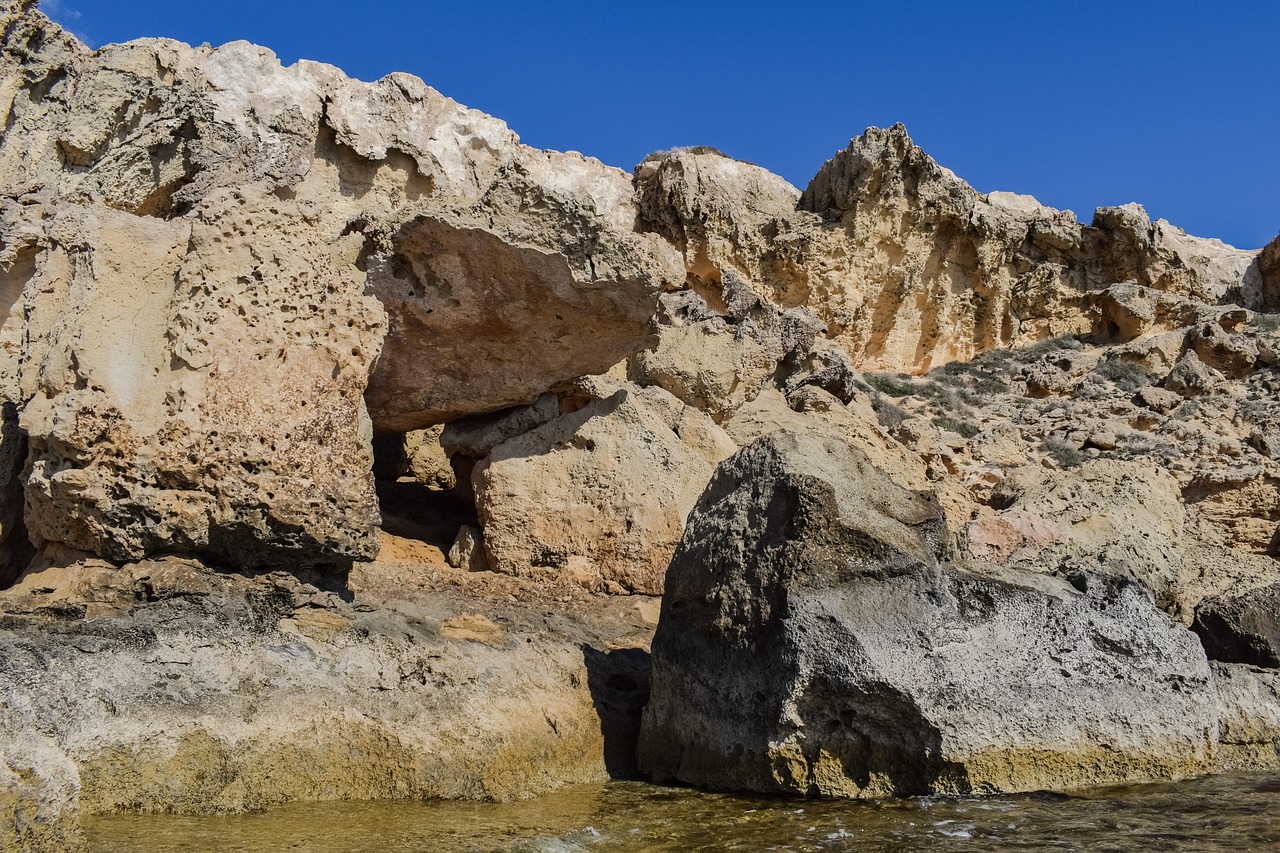 Image - cyprus cavo greko rock sea coast