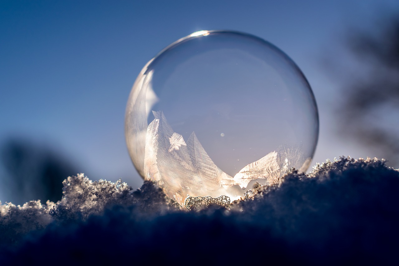 Image - soap bubble frozen frozen bubble