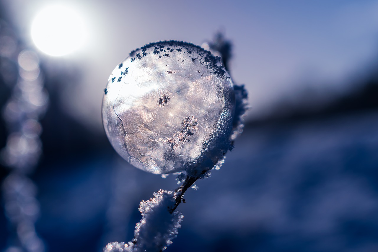 Image - soap bubble frozen frozen bubble