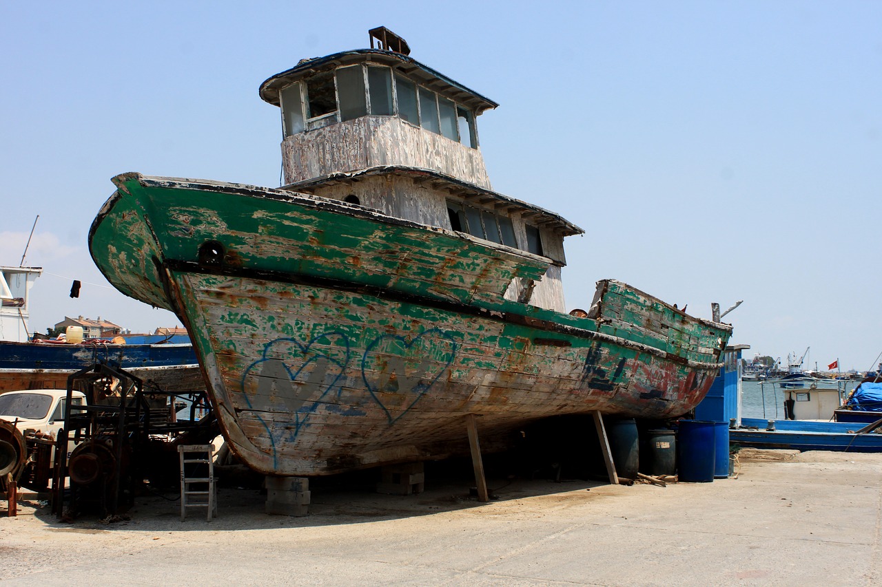 Image - boat marine fisherman beach turkey