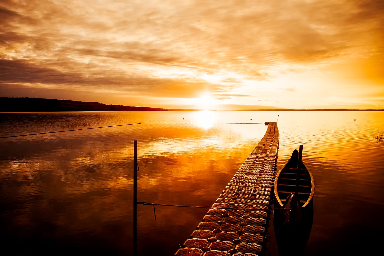 Image - canada sunset dusk beautiful sky