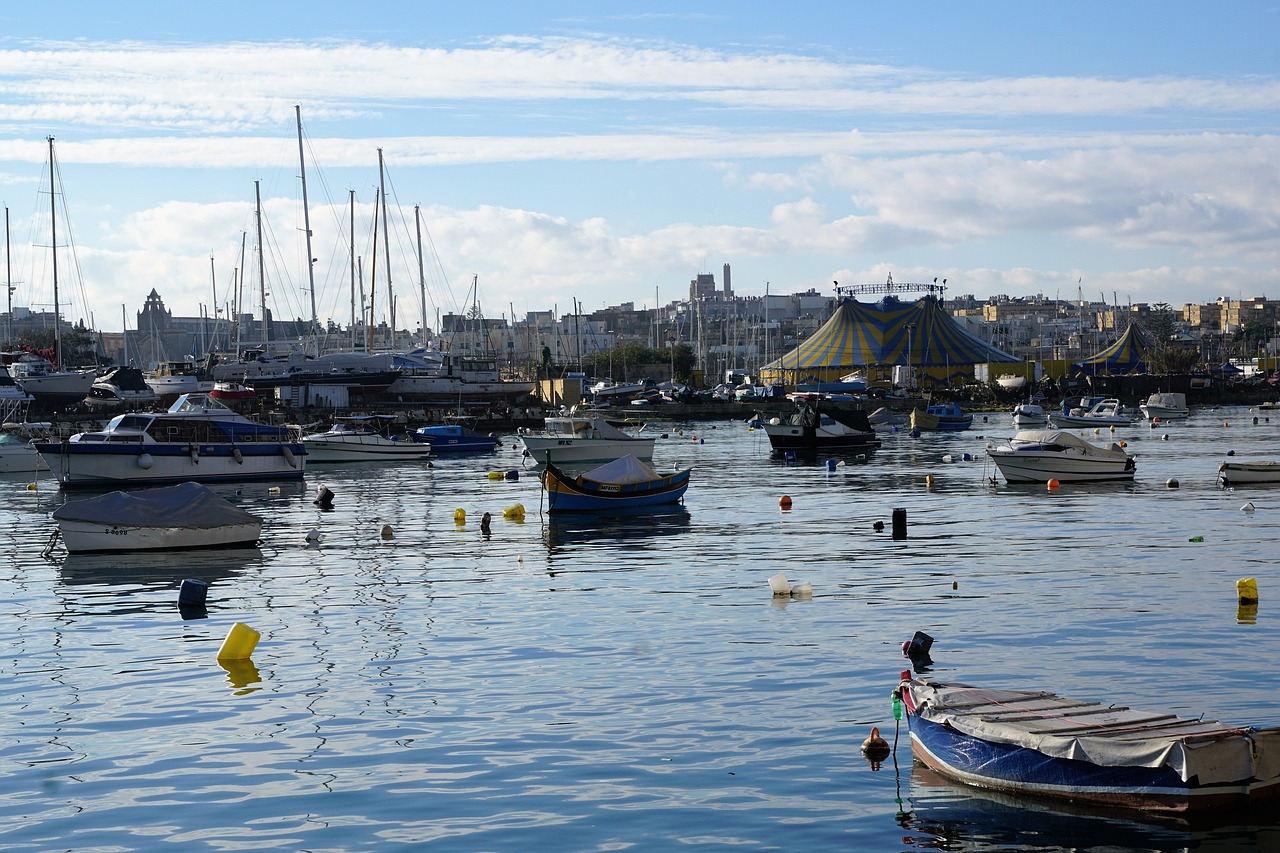 Image - sliema malta sea mediterranean