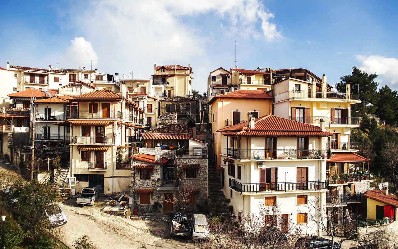 Image - arahova greek landscape