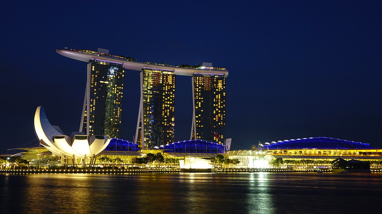 Image - singapore marina bay sands landmark