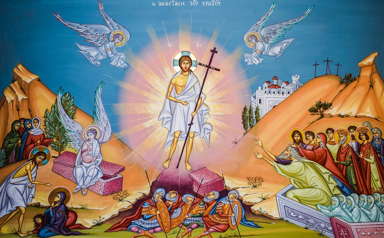 Image - resurrection iconography church