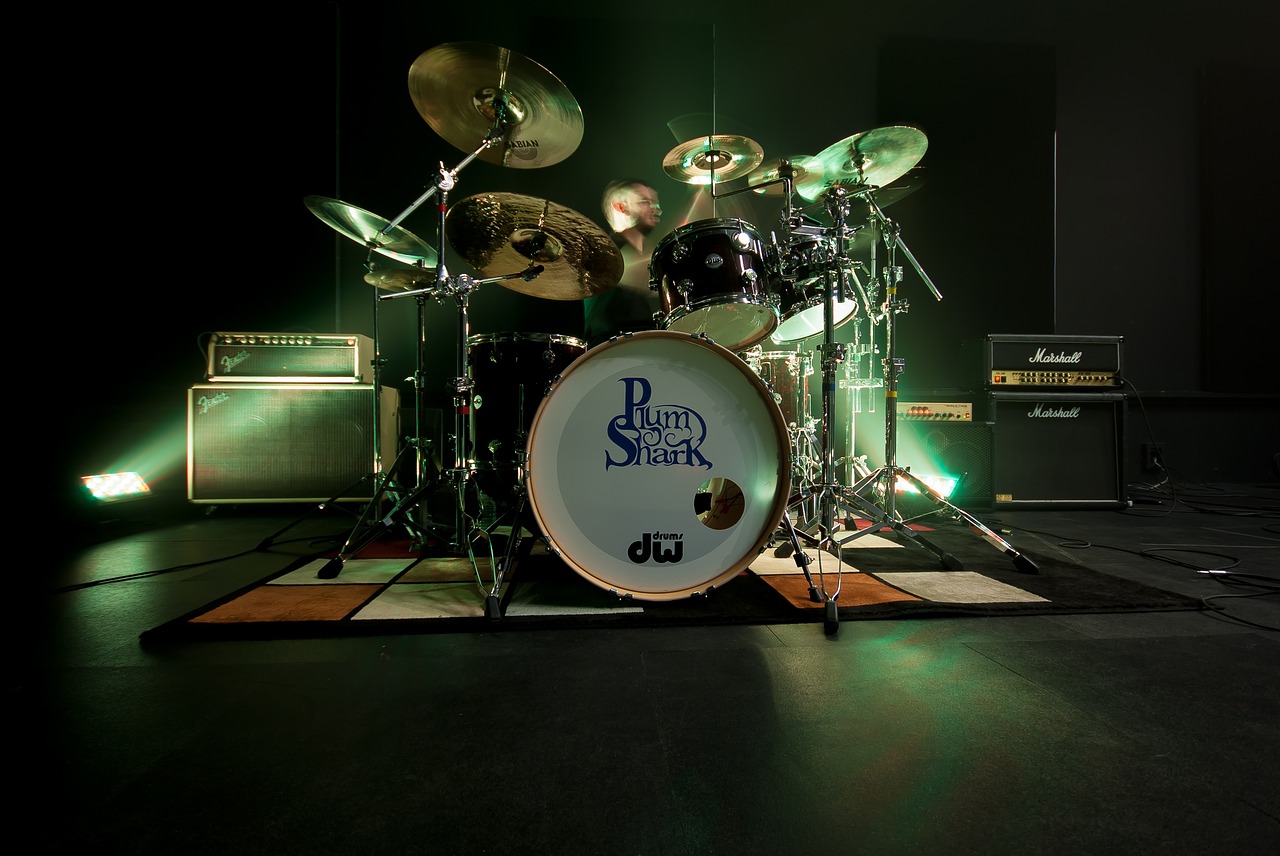 Image - drum battery live show amplifier